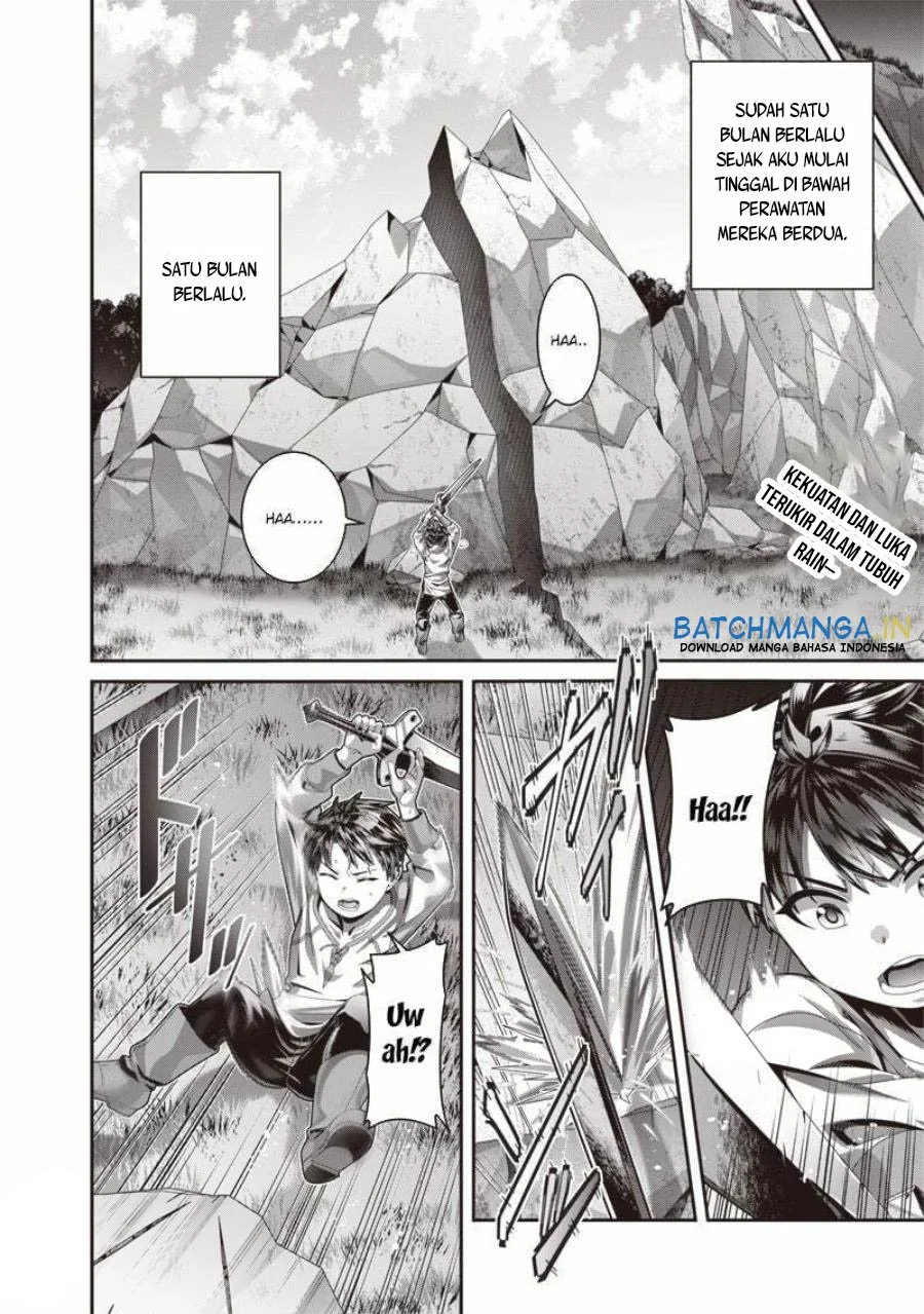 Manga Saikyou no Kensei to Kenja no moto ni Tenseishita Ore wa Mujikaku Musou suru Chapter 2.2 gambar 2