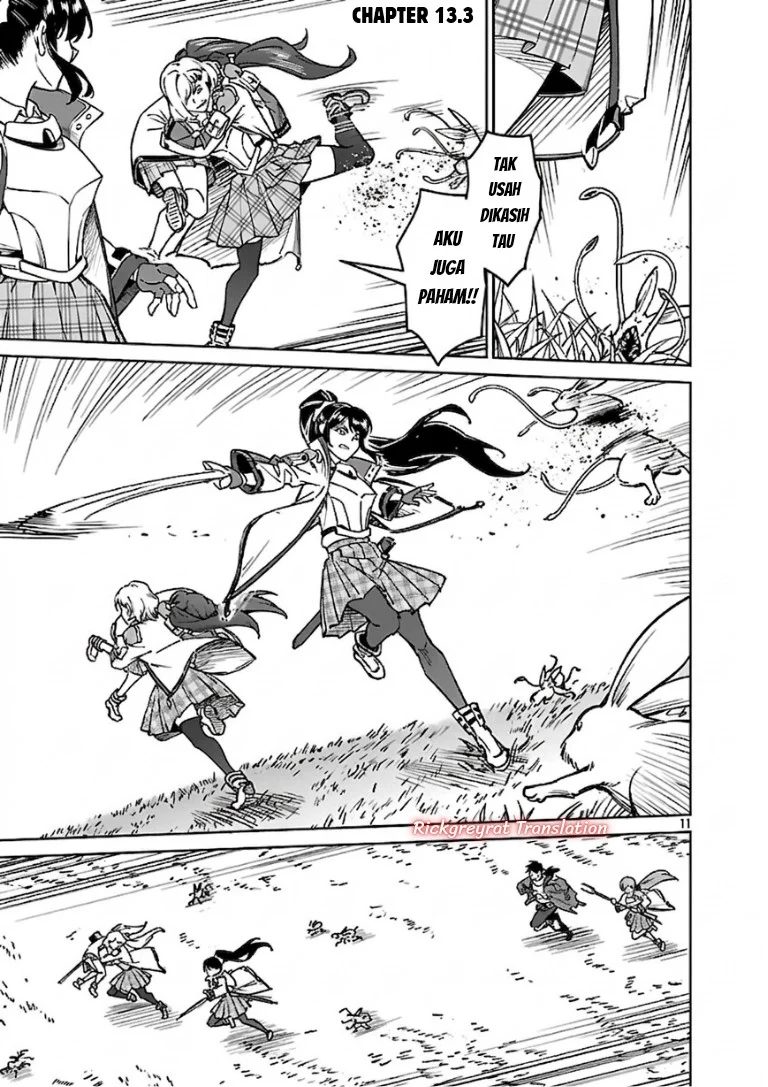 Manga Saitei Rank no Boukensha, Yuusha Shoujo wo Sodateru Orette Chapter 13.3 gambar 2