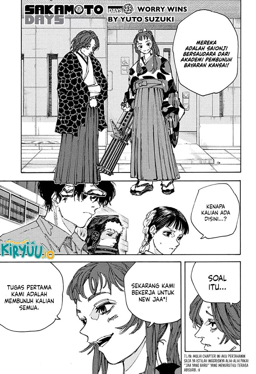 Manga Sakamoto Days Chapter 232 gambar 2