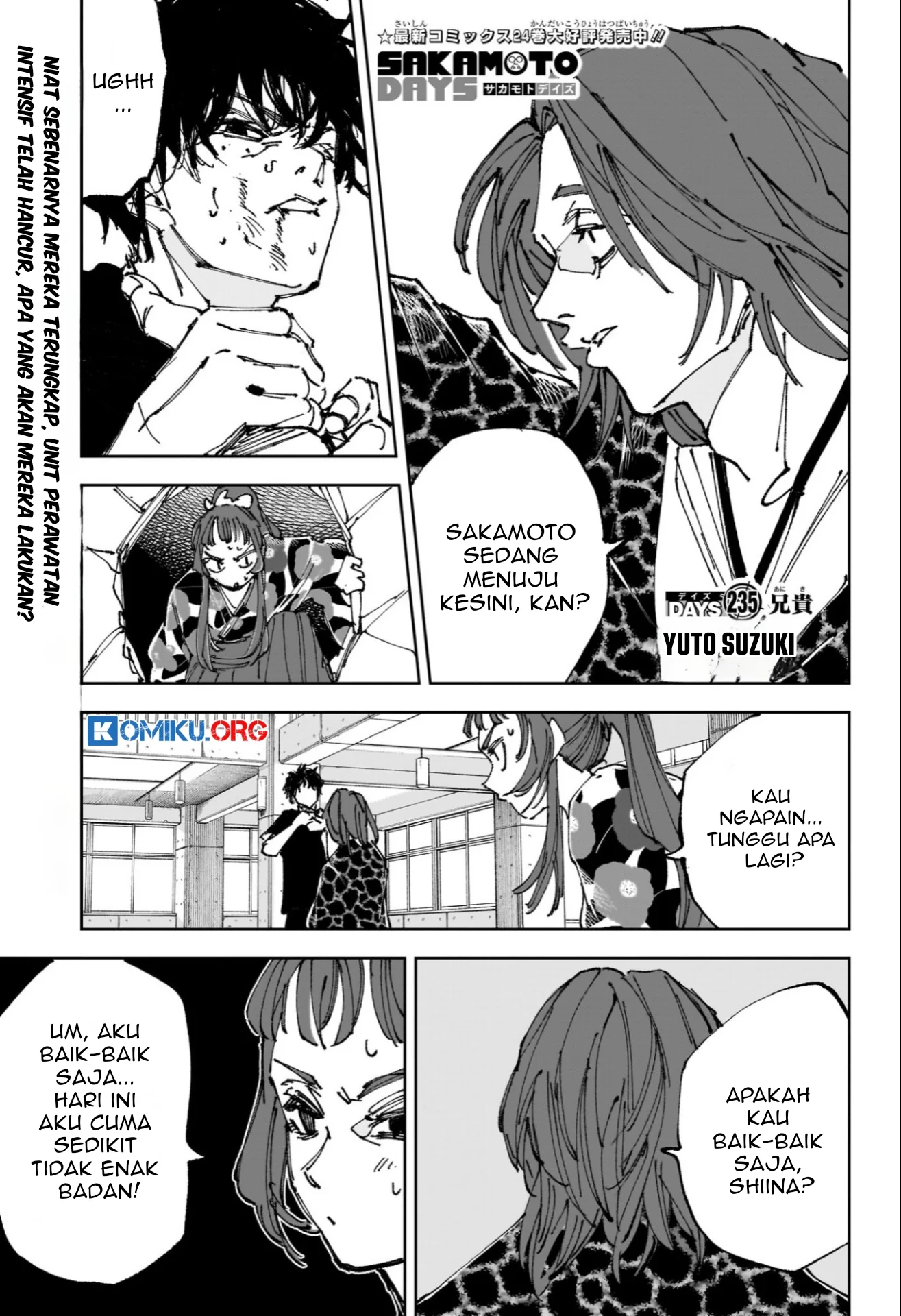 Manga Sakamoto Days Chapter 235 gambar 2