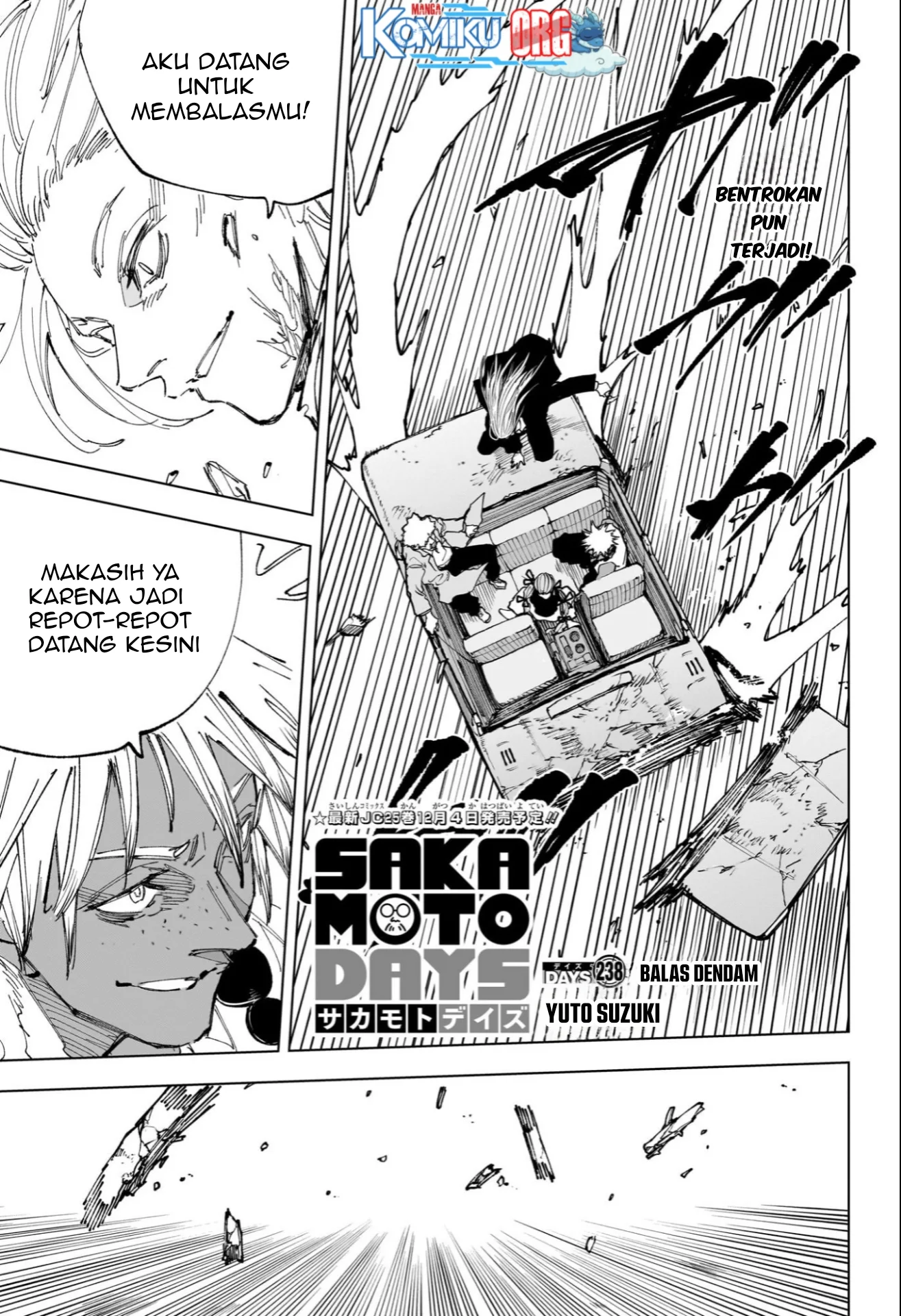 Manga Sakamoto Days Chapter 238 gambar 2