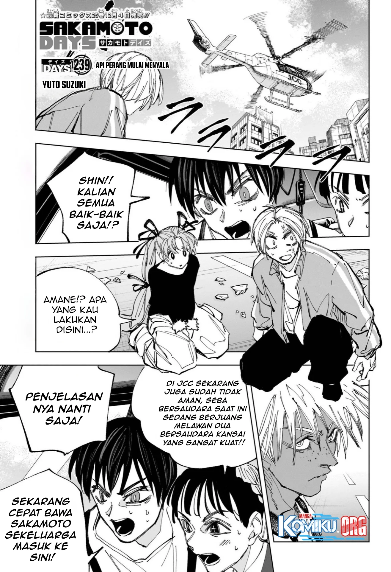 Manga Sakamoto Days Chapter 239 gambar 2