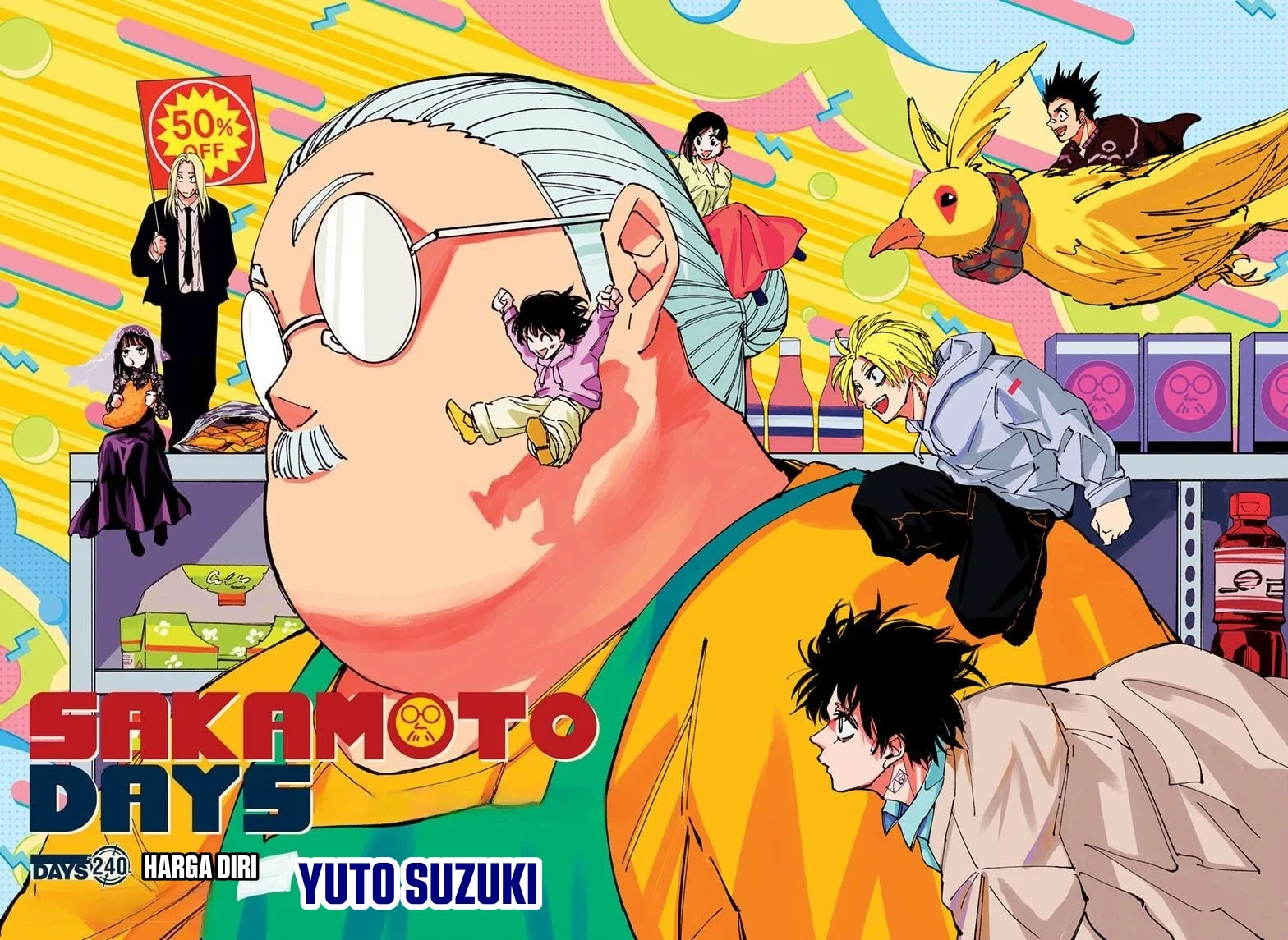 Sakamoto Days Chapter 240 Gambar 3