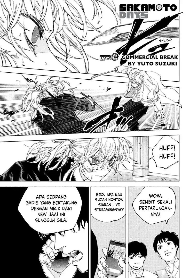 Manga Sakamoto Days Chapter 244 gambar 2