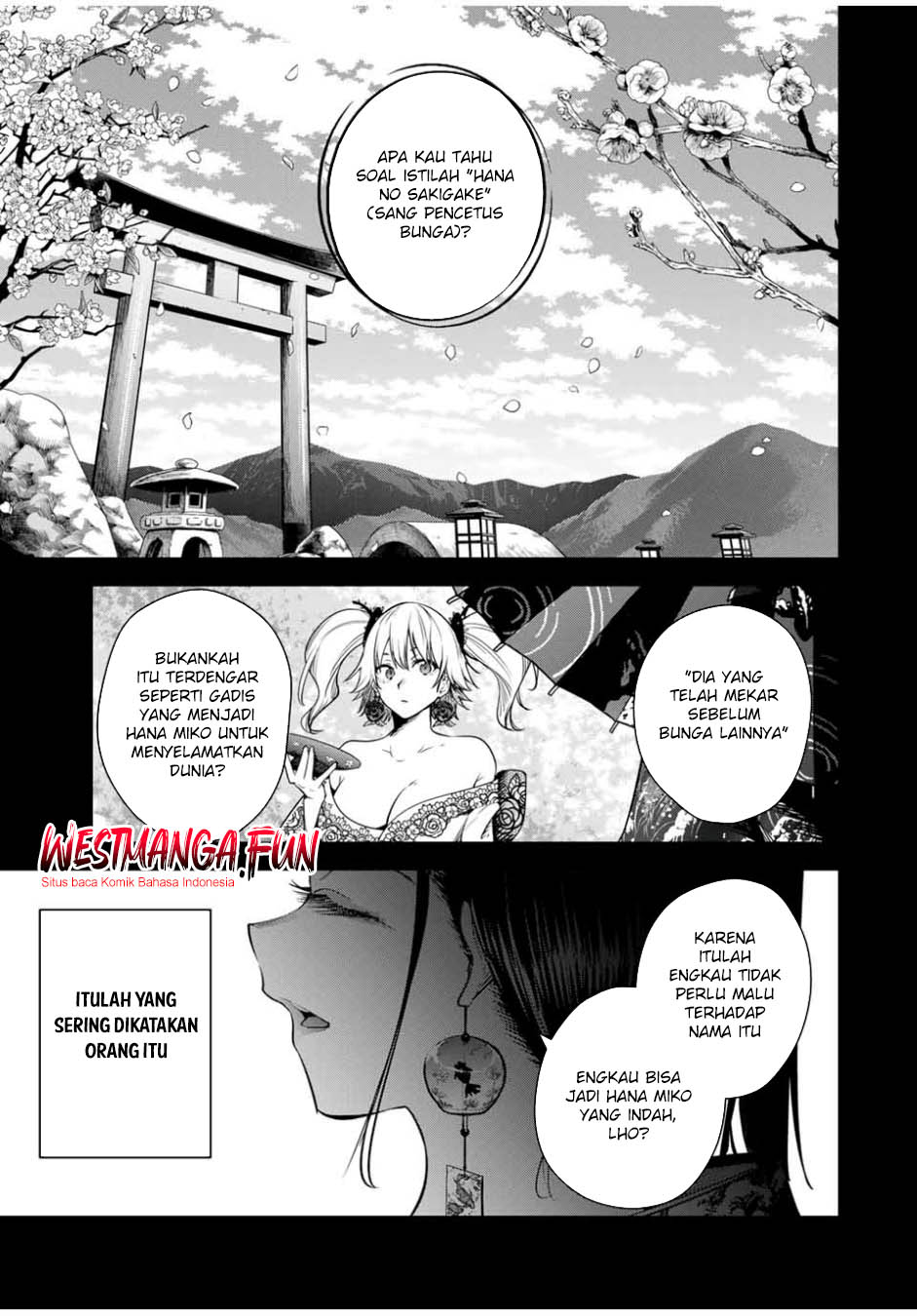 Manga Sakigake no Hana Miko Chapter 29 gambar 2