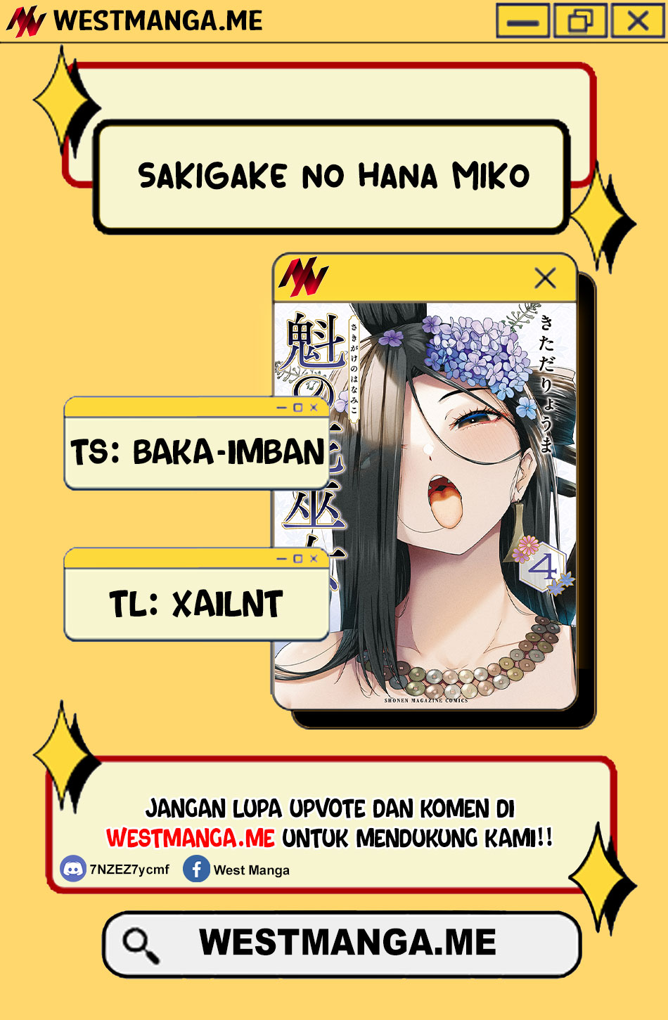 Manga Sakigake no Hana Miko Chapter 42 gambar 2