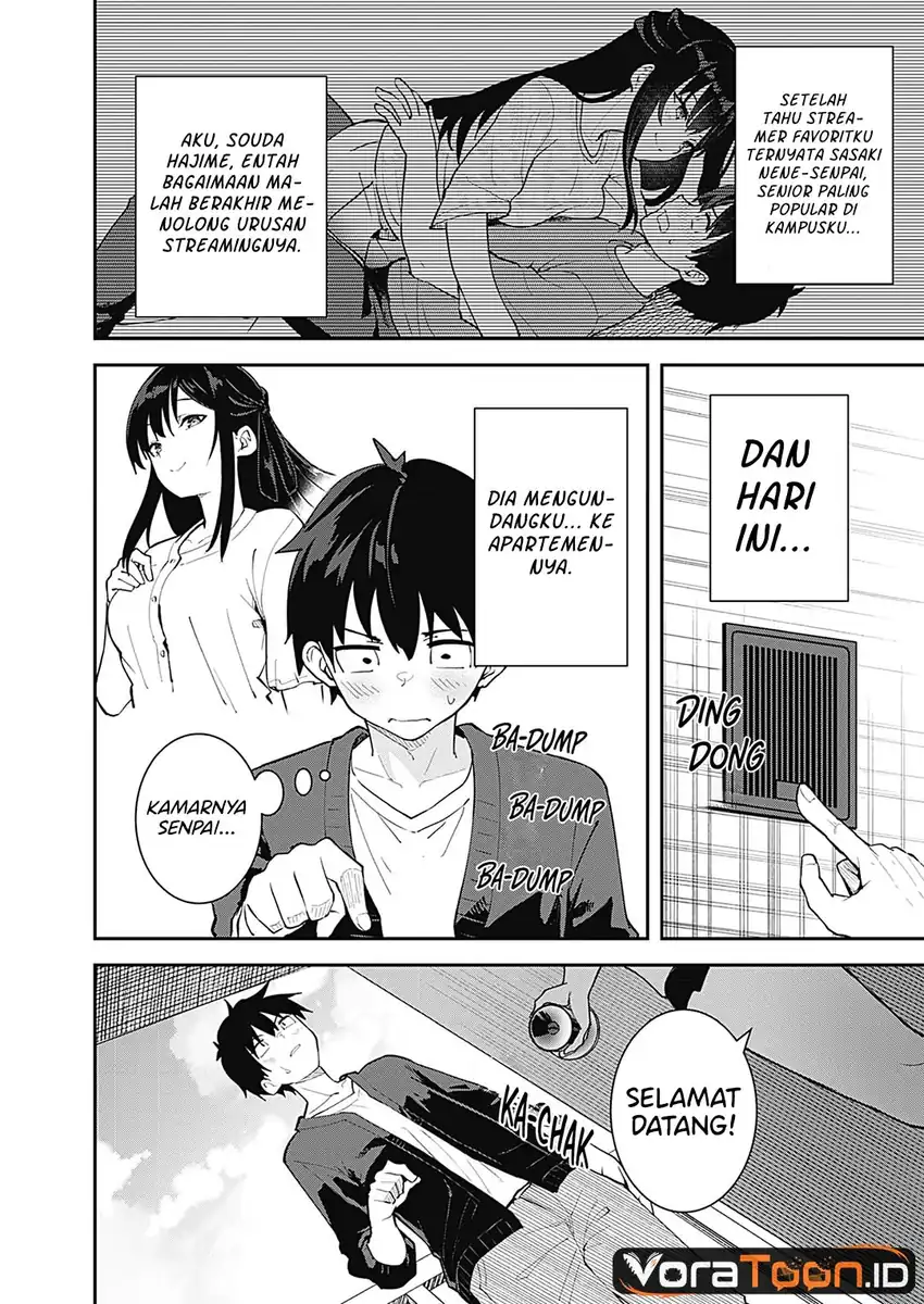 Sasayaki Sasaru Sasaki-san Chapter 2 Gambar 3