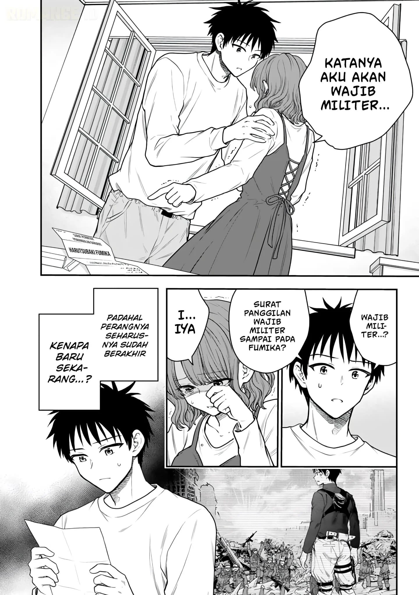 Senchi Kara Kaette kita Takashi-kun. Futsuu ni Koukou Seikatsu wo Okuritai Chapter 18 Gambar 3