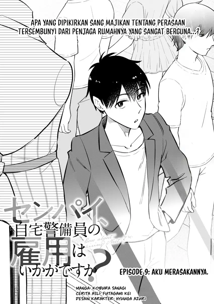 Senpai, Jitaku Keibiin no Koyou wa Ikaga desu ka? Chapter 9 Gambar 3
