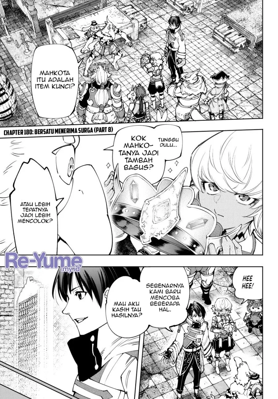 Manga Shangri-La Frontier ~ Kusoge Hunter, Kamige ni Idoman to su~ Chapter 180 gambar 2