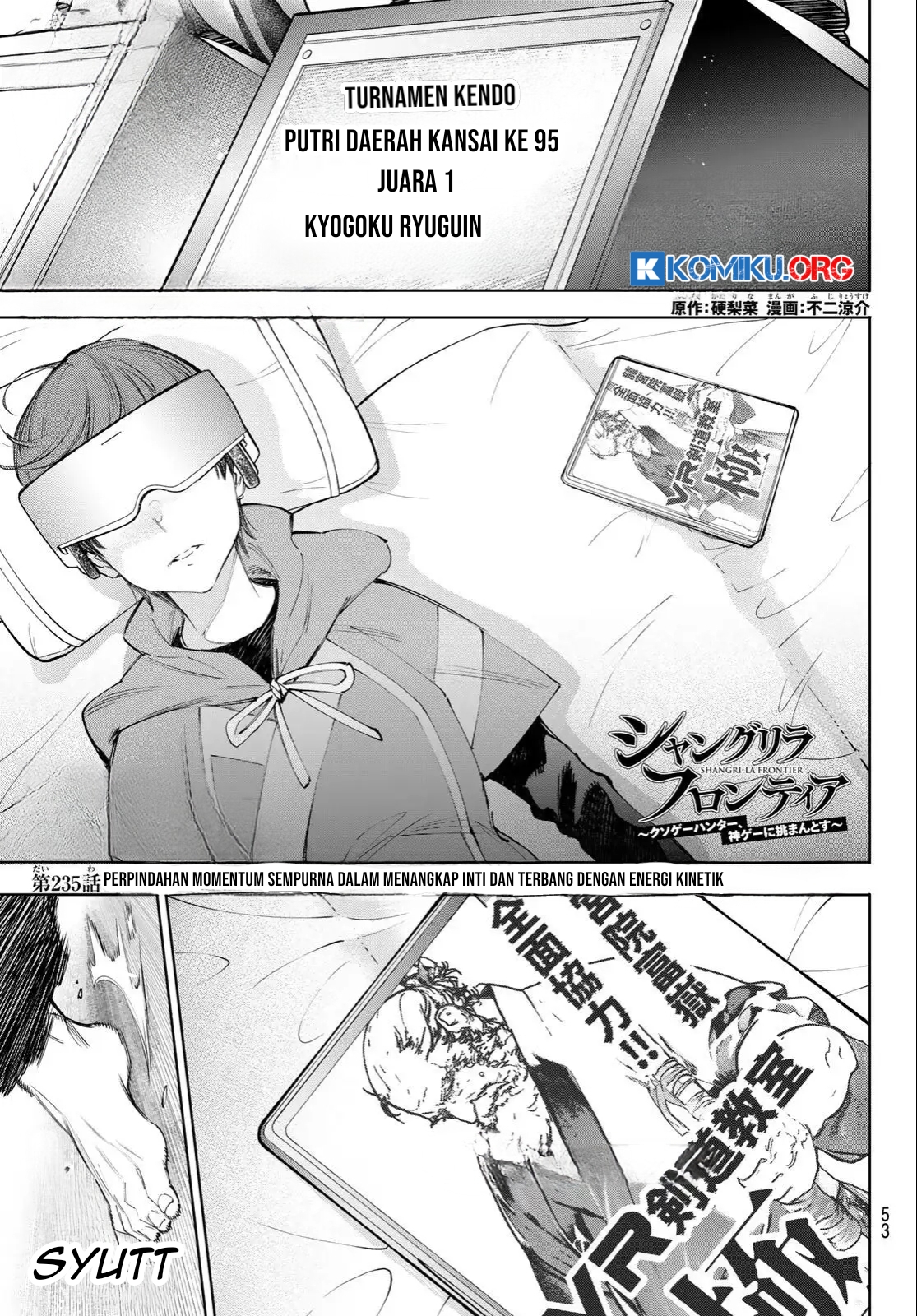 Manga Shangri-La Frontier ~ Kusoge Hunter, Kamige ni Idoman to su~ Chapter 235 gambar 2