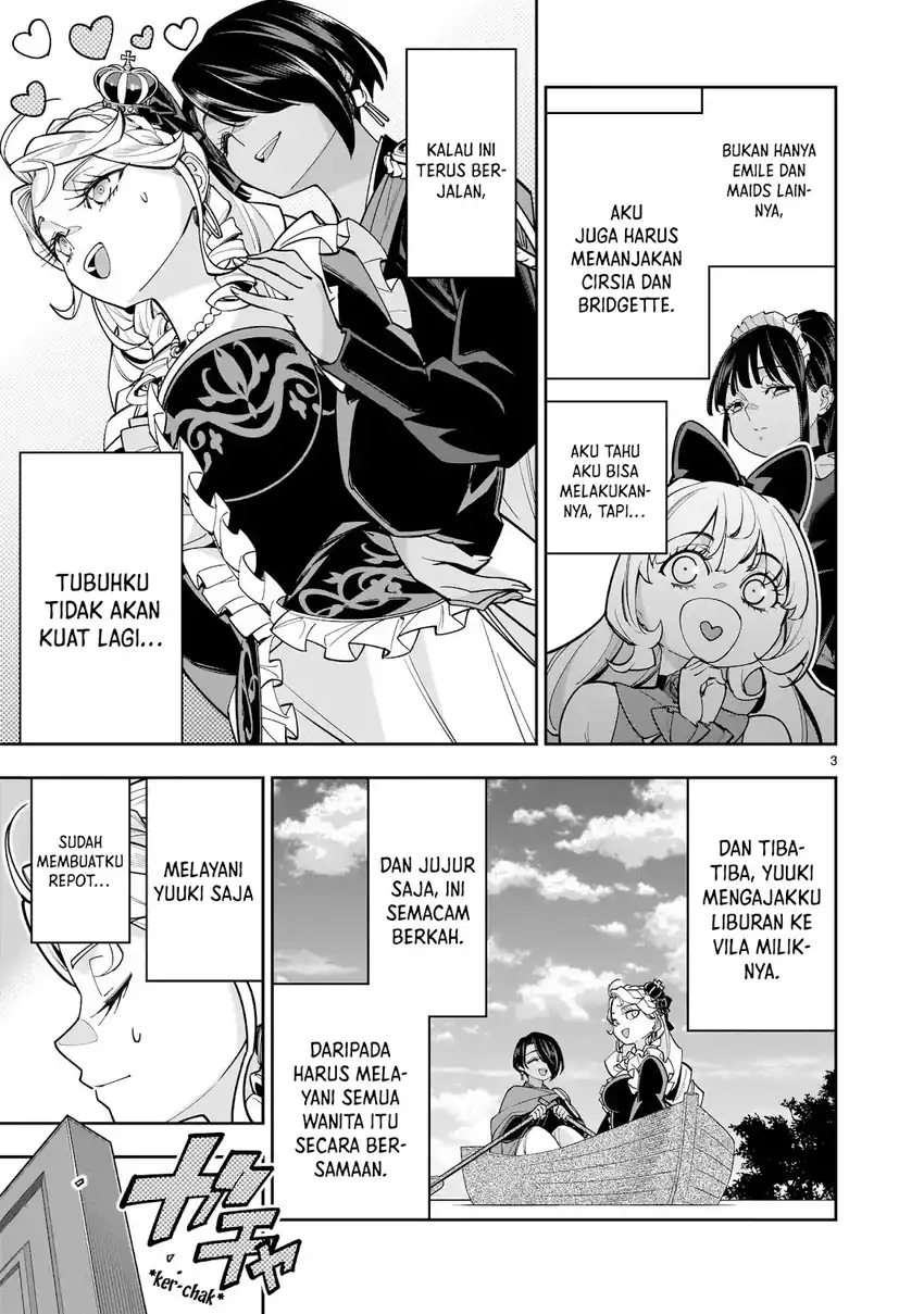 Shi ni Modori Oujo wa Ikinobiru Tameni Yuri Harem wo Tsukuru Koto ni Shita Chapter 10 Gambar 4