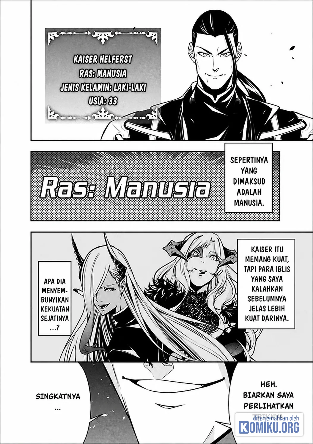 Manga Shijou Saikyou no Mahou Kenshi, F Rank Boukensha ni Tensei Suru Chapter 155 gambar 2