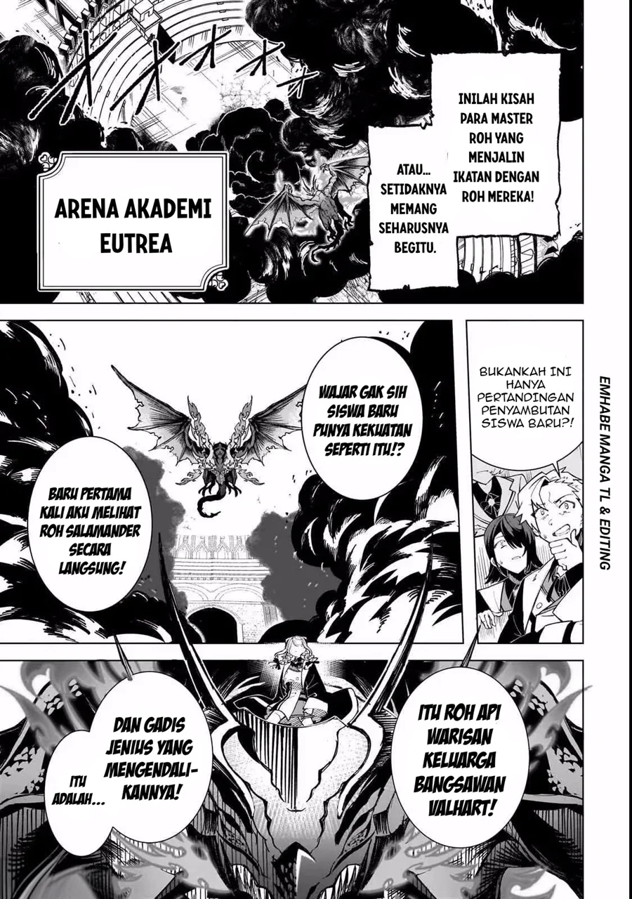Shin no Jitsuryoku wo Kakushiteiru to Omowareteru Seireishi, Jitsuwa Itsumo Meccha Honki de Tatakattemasu Chapter 1 Gambar 5