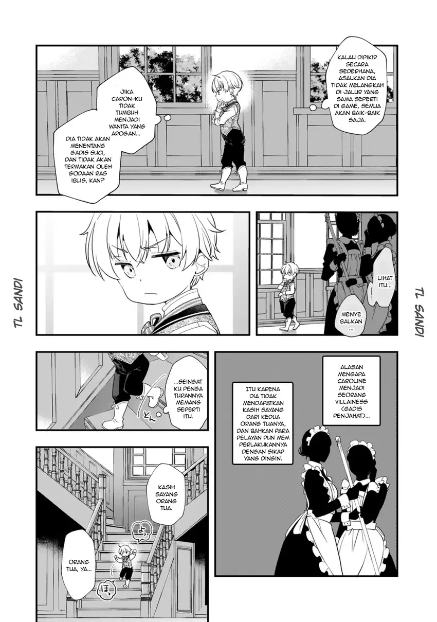 Shinu Unmei ni Aru Akuyaku Reijou no Ani ni Tensei Shita node, Imouto wo Sodatete Mirai wo Kaetai to Omoimasu Chapter 2 Gambar 5
