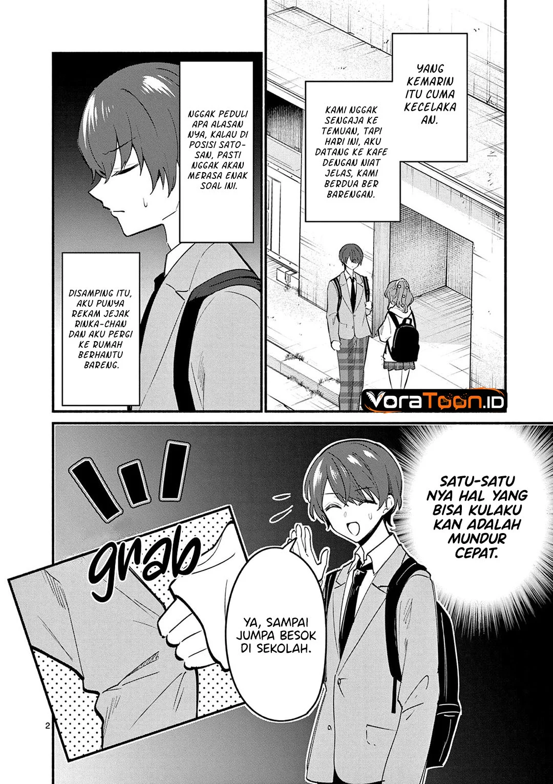Shiotaiou no Sato-san ga Ore ni dake Amai Chapter 89 Gambar 3