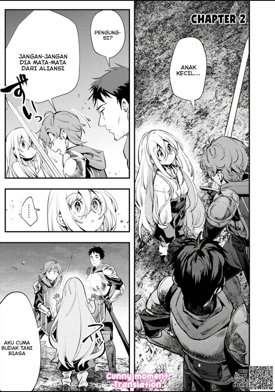 Shura Youjo no Eiyuutan ~Hanpa-sha to Iwa Reta Youhei, Youjo ni Tensei Shite Nariagaru~ Chapter 2 Gambar 3