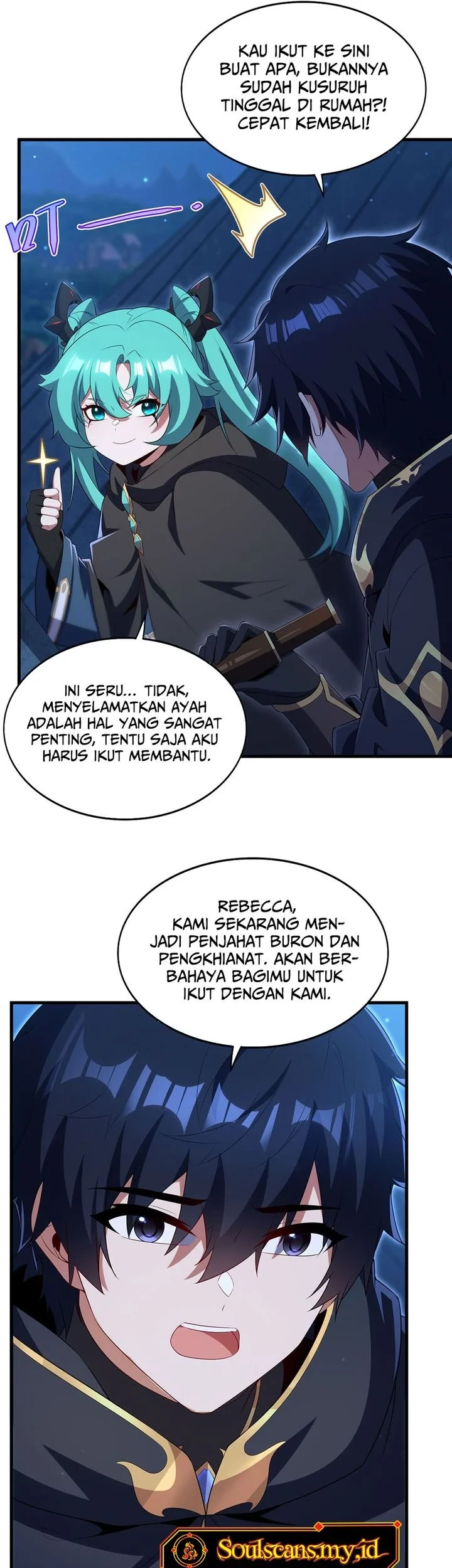 Shut Up, Evil Dragon, I Don’t Want to Raise a Child With You Anymore Chapter 100 Gambar 3