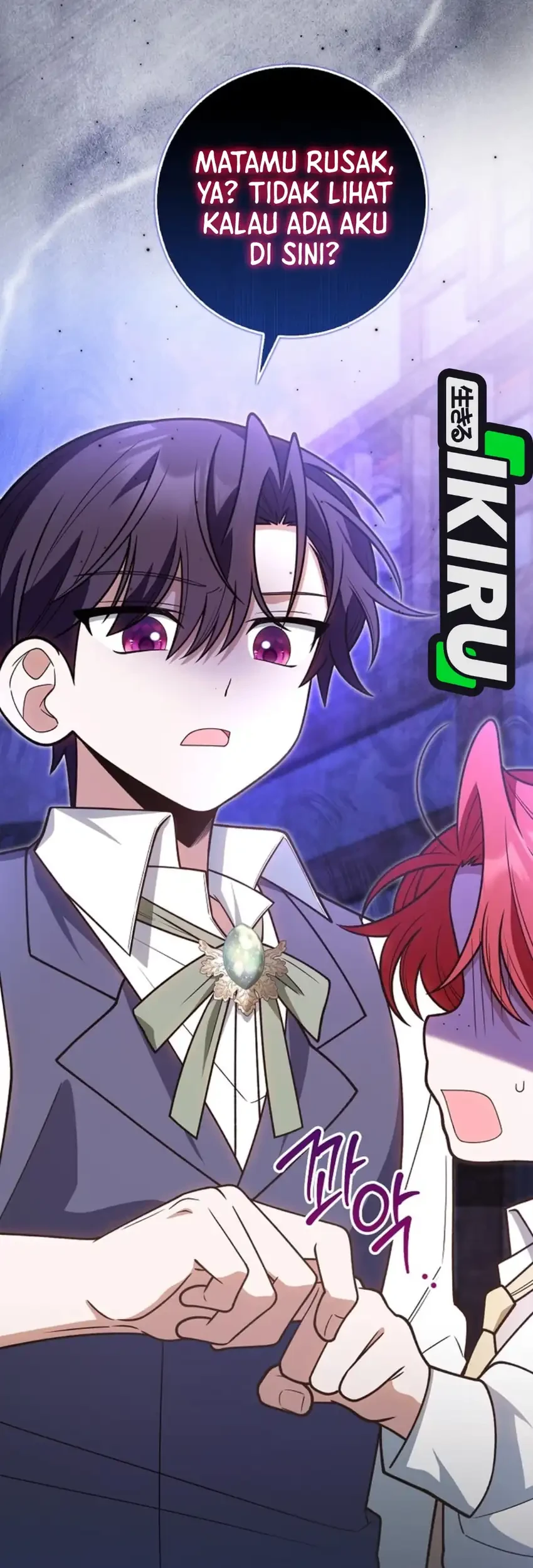 Si Bungsu di Variety Show Pengasuhan Itu Sangat Menggemaskan Chapter 33 Gambar 6