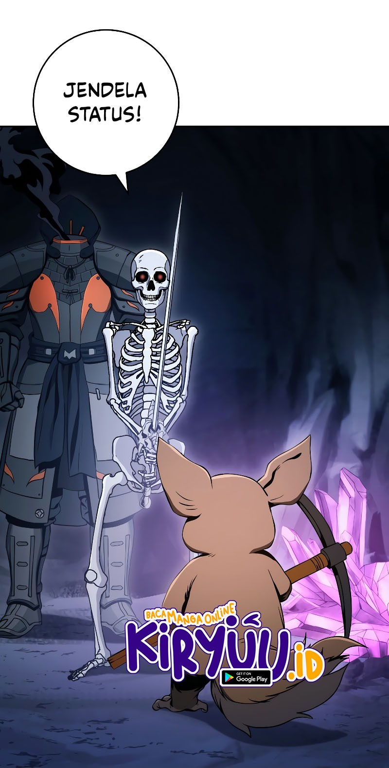 Skeleton Soldier Couldn’t Protect the Dungeon Chapter 208 halaman 6