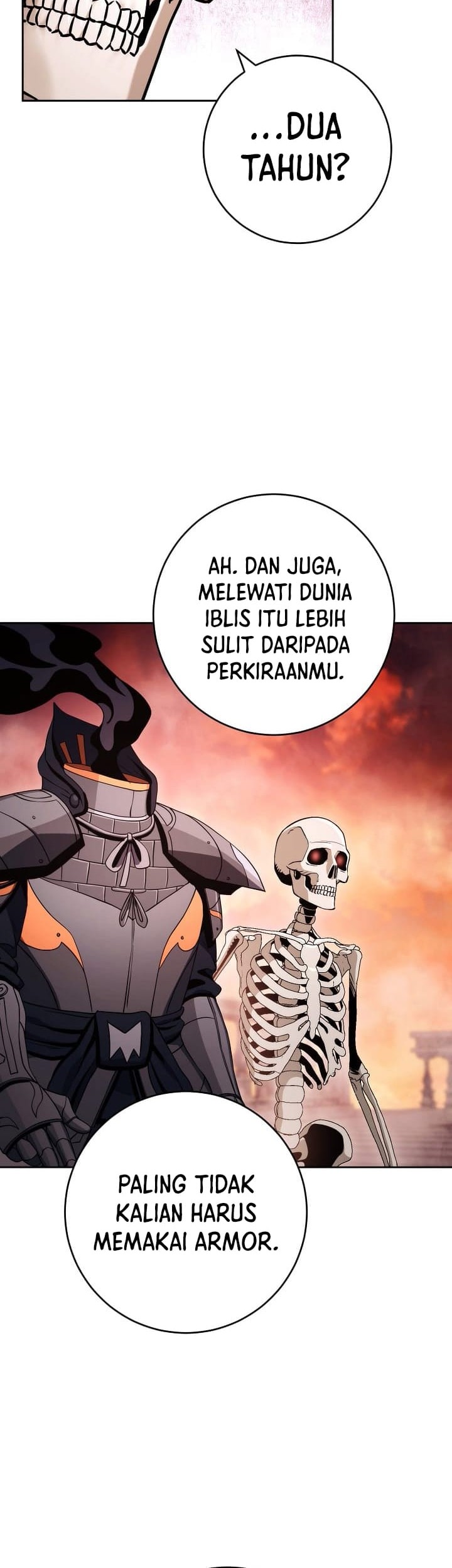 Skeleton Soldier Couldn’t Protect the Dungeon Chapter 218 halaman 5