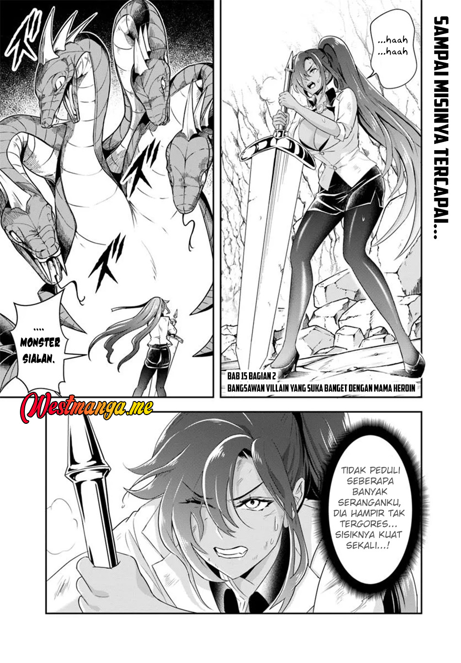 Manga Sono Akuyaku Kizoku, Mama Heroine ga Suki Sugiru ~Shinshi na Doryoku de Saikyou to Nari Fuguu na Oshi Chara Tasukemakuru~ Chapter 15.2 gambar 2