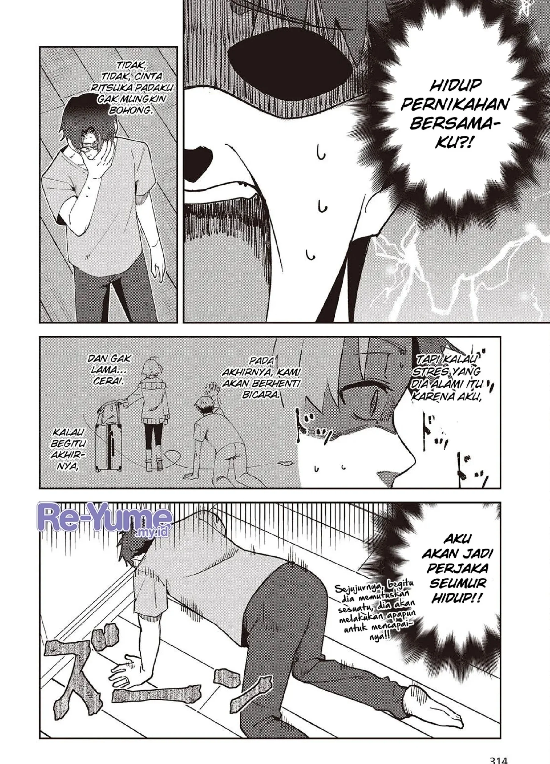 Soshiki no Shukuteki to Kekkon Shitara Mecha Amai Chapter 2 Gambar 8