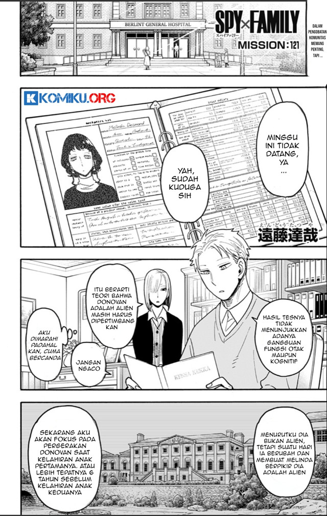 Manga Spy X Family Chapter 121 gambar 2