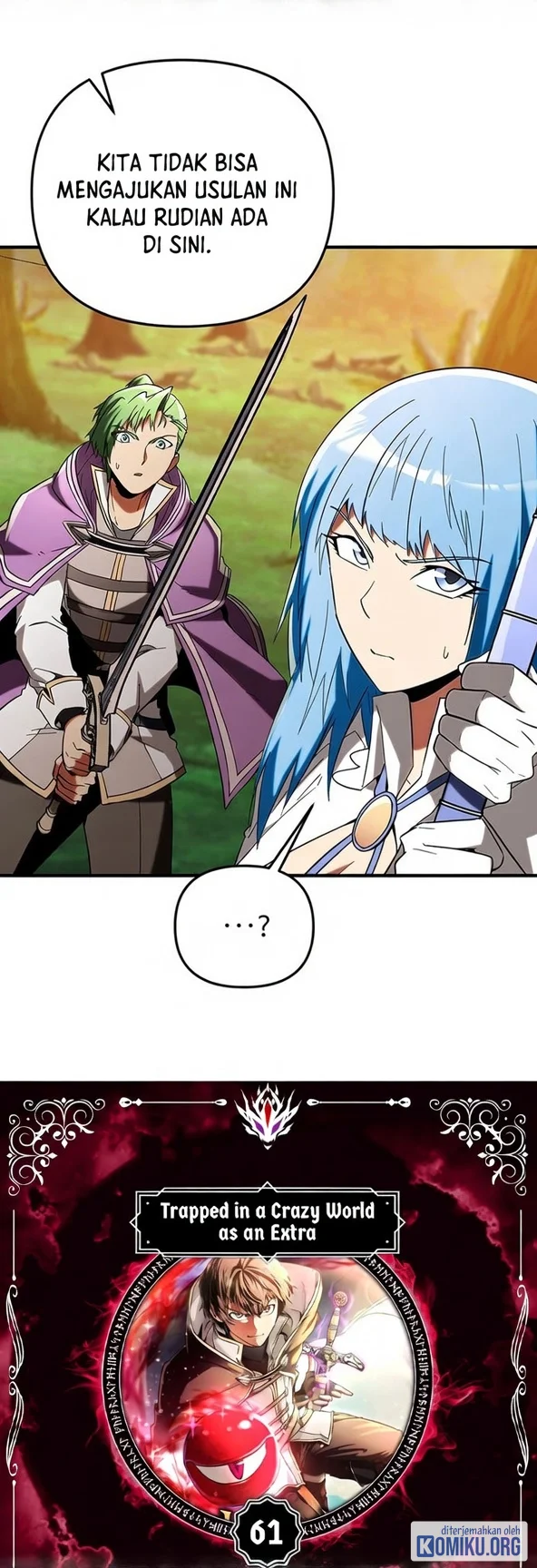 Stuck in a Glitch Novel as an Extra Chapter 61 Gambar 7