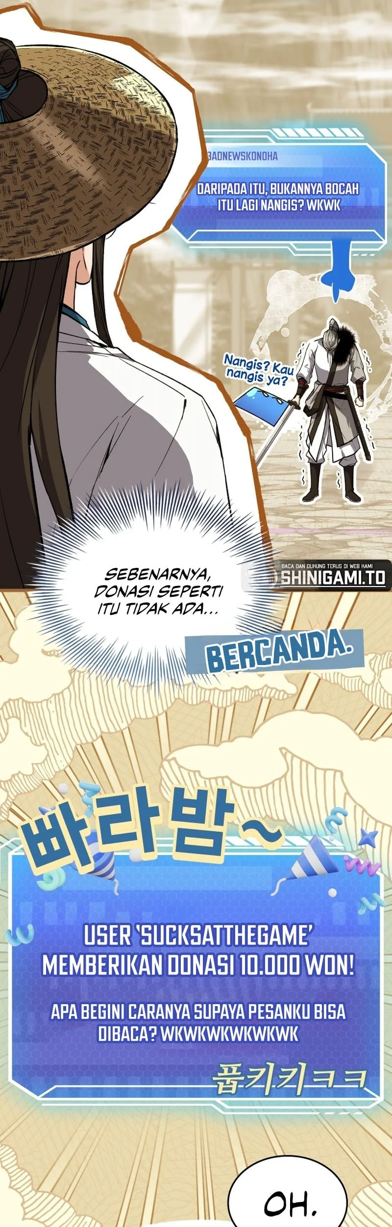 Sword God's Livestream Chapter 36 Gambar 7