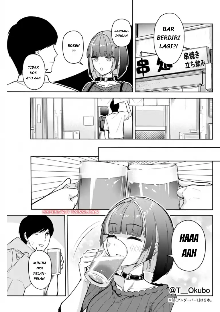 Tachi Nomi Izakaya De Kei Joshidaisei Ga Tonari Ni Kuru Hanashi Chapter 15 Gambar 4