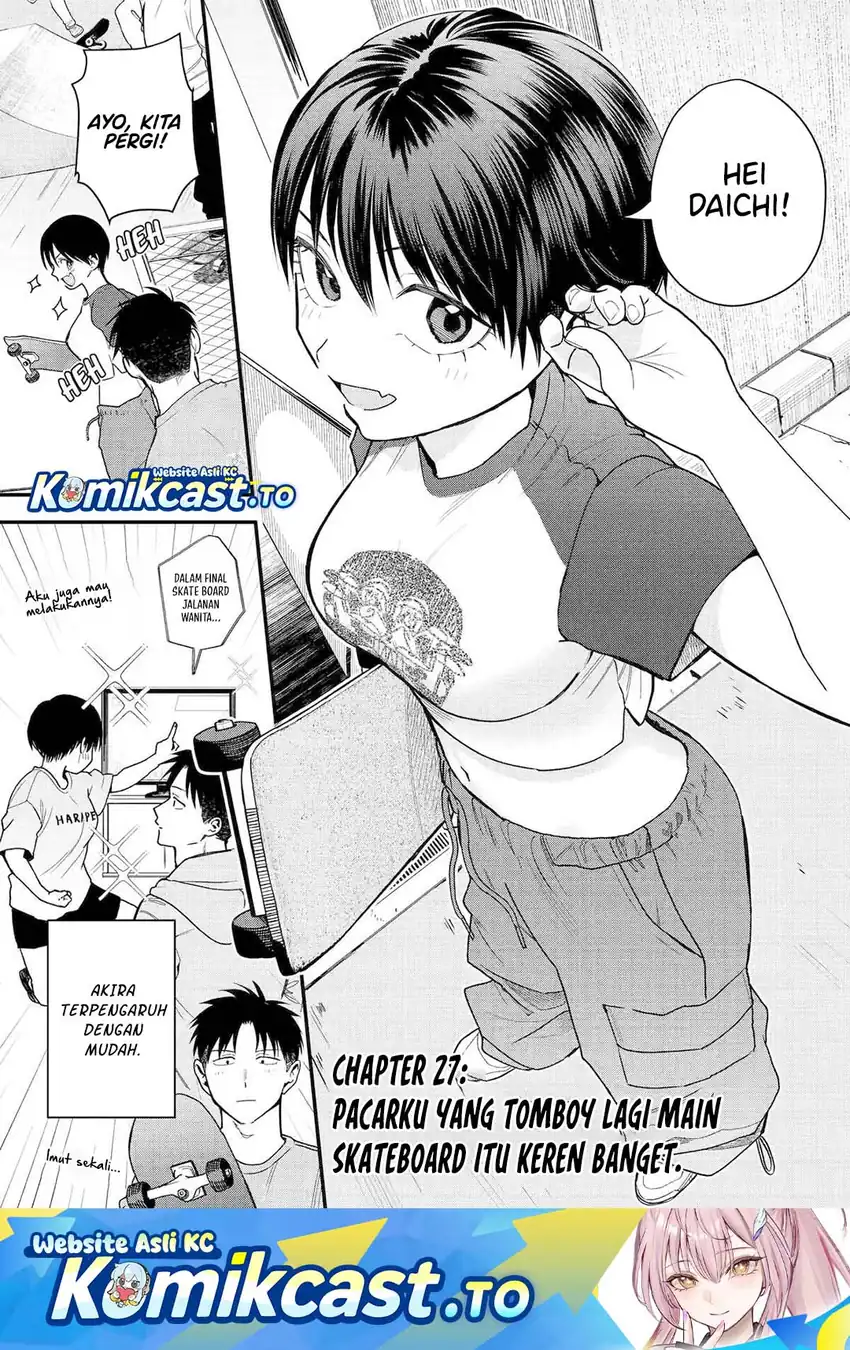 Manga Takou no Boyish Kanojo (My Boyish Girlfriend is Too Cute) Chapter 27 gambar 2