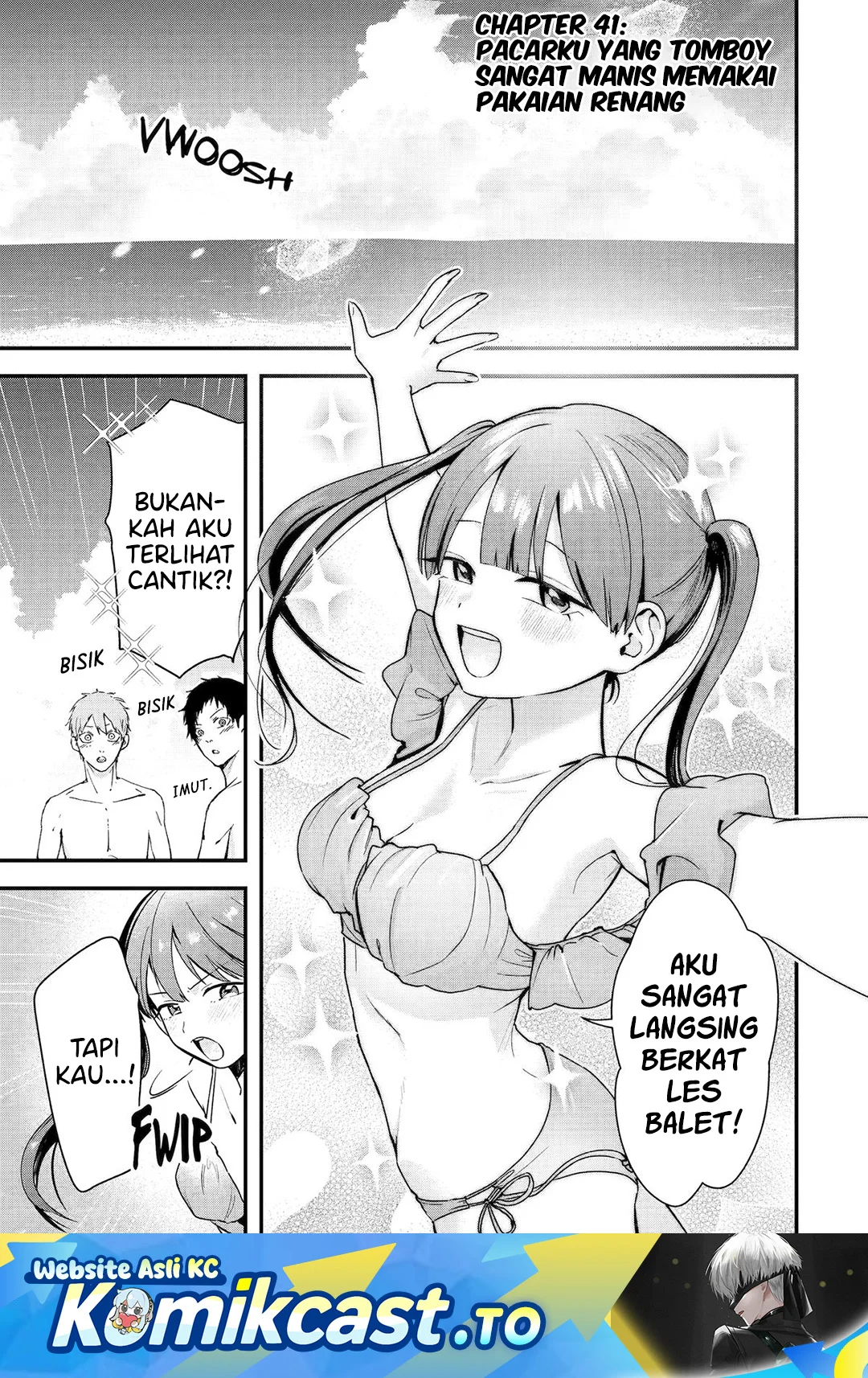Manga Takou no Boyish Kanojo (My Boyish Girlfriend is Too Cute) Chapter 41 gambar 2
