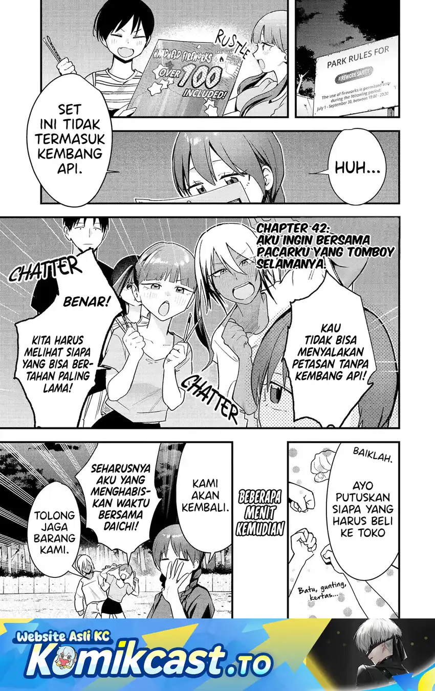 Manga Takou no Boyish Kanojo (My Boyish Girlfriend is Too Cute) Chapter 42 gambar 2