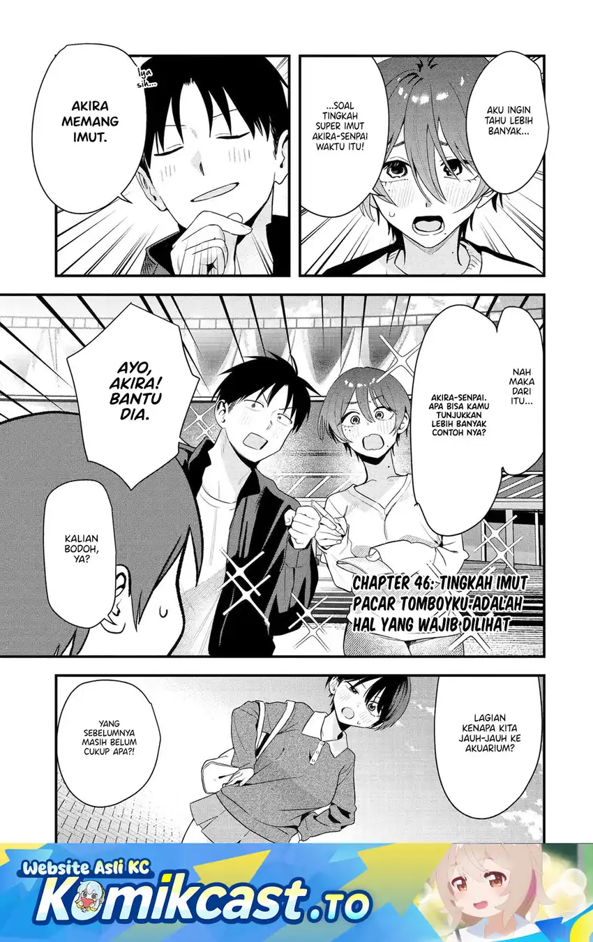 Manga Takou no Boyish Kanojo (My Boyish Girlfriend is Too Cute) Chapter 46 gambar 2