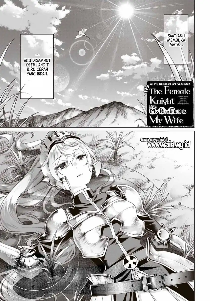 Tanbo de Hirotta Onna Kishi, Inaka de Ore no Yome da to Omowareteiru Chapter 40 Gambar 3