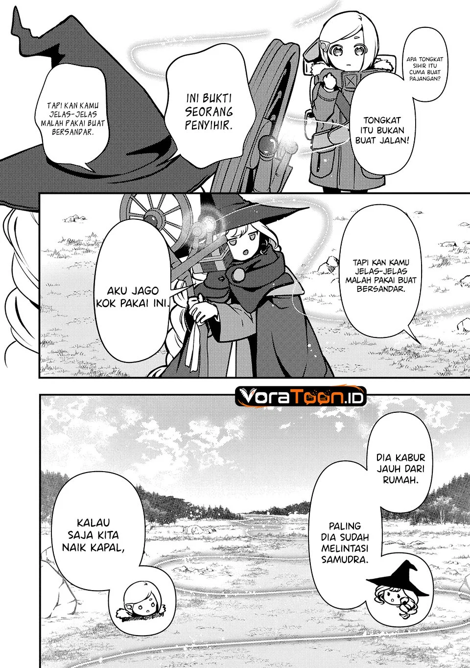 Tegami no Majo no Okuri Tabi Chapter 2 Gambar 3