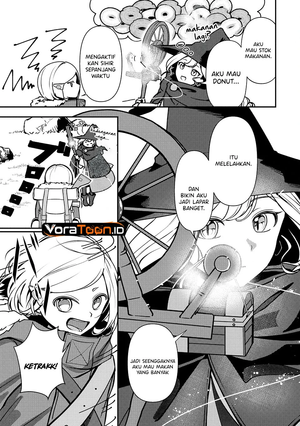 Tegami no Majo no Okuri Tabi Chapter 2 Gambar 4