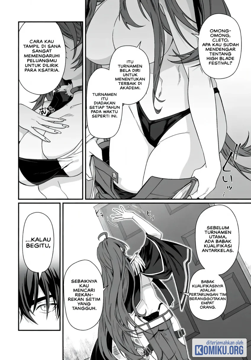 Manga Teisou Gyakuten Sekai De Yuiitsu No Otoko Kishi No Ore, Onna Kishi Gakuen Ni Nyuugaku Shitara Nazeka Eiyou Atsukai Sareta ~Zetsurin Skill De Harem Musou~ Chapter 11.1 gambar 2