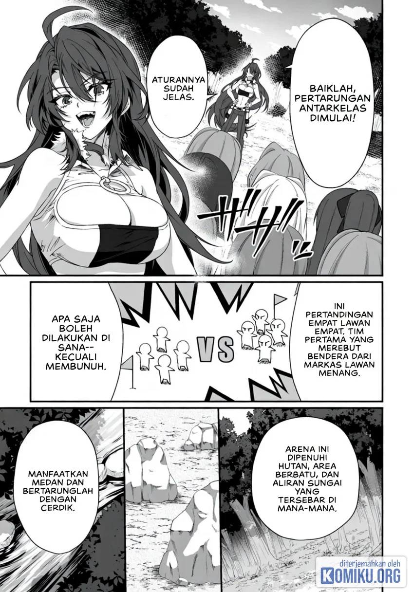 Teisou Gyakuten Sekai De Yuiitsu No Otoko Kishi No Ore, Onna Kishi Gakuen Ni Nyuugaku Shitara Nazeka Eiyou Atsukai Sareta ~Zetsurin Skill De Harem Musou~ Chapter 13 Gambar 3