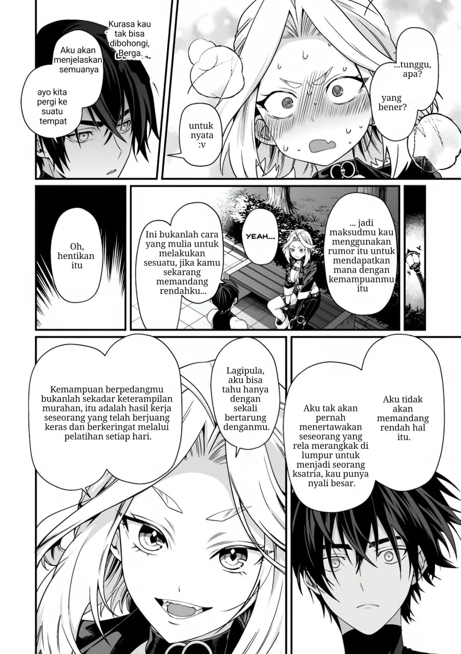 Manga Teisou Gyakuten Sekai De Yuiitsu No Otoko Kishi No Ore, Onna Kishi Gakuen Ni Nyuugaku Shitara Nazeka Eiyou Atsukai Sareta ~Zetsurin Skill De Harem Musou~ Chapter 6.2 gambar 2