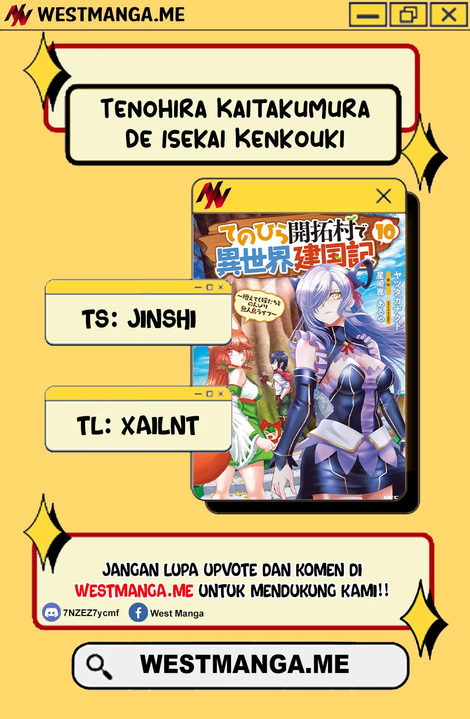 Tenohira Kaitaku Mura de Isekai Kenkokuki: Fueteku Yome-tachi to Nonbiri Mujintou Life (fix) Chapter 63 Gambar 3