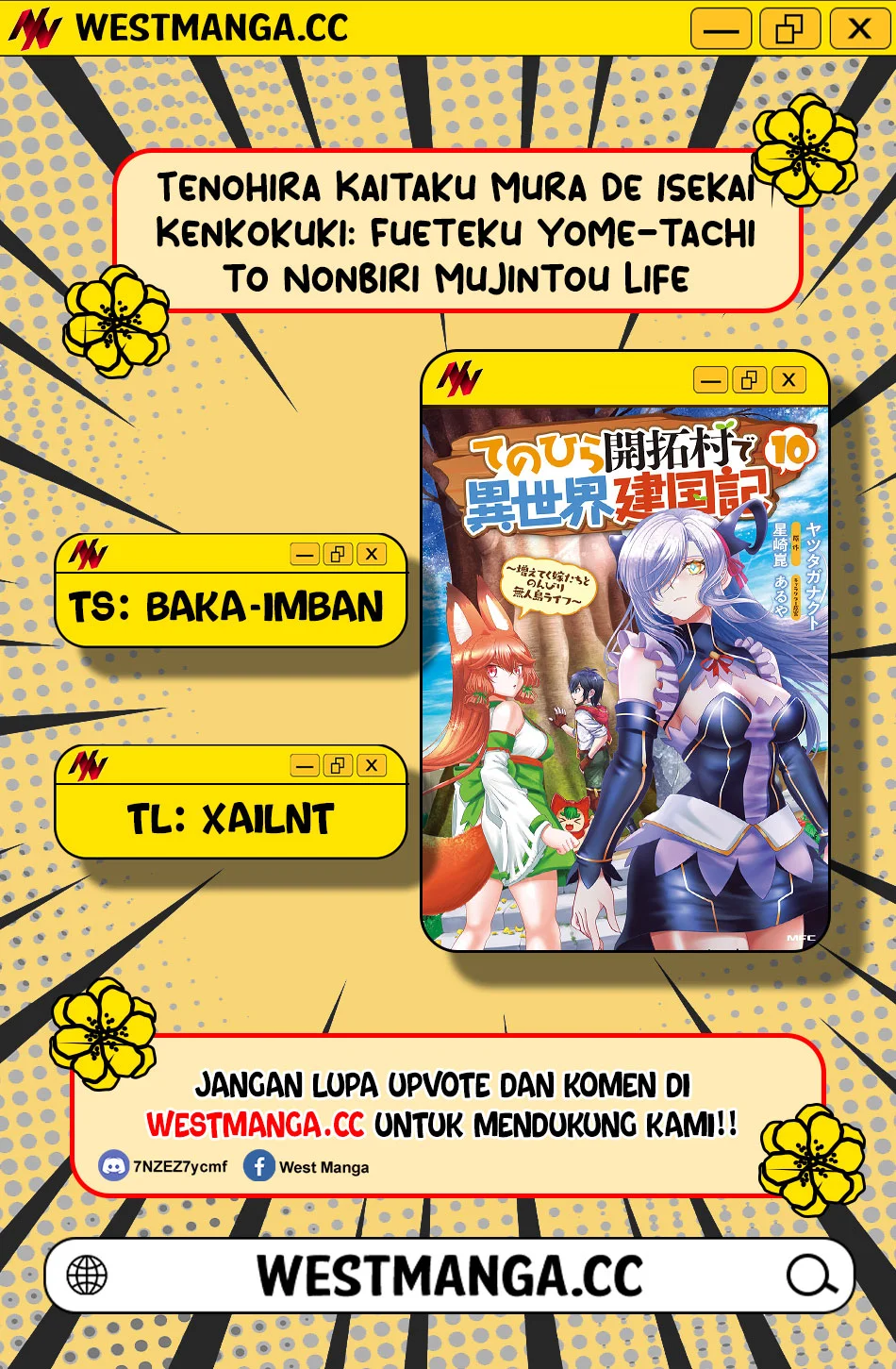 Tenohira Kaitaku Mura de Isekai Kenkokuki: Fueteku Yome-tachi to Nonbiri Mujintou Life (fix) Chapter 64 Gambar 3