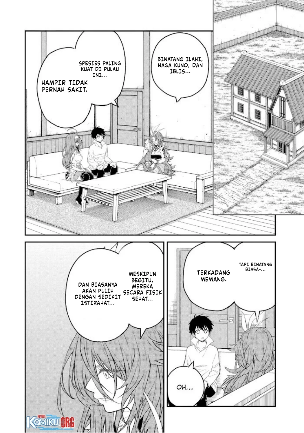 Tensei Shitara Saikyoushutachi ga Sumau Shima Deshita. Kono Shima de Slow Life wo Tanoshimimasu Chapter 36 Gambar 4