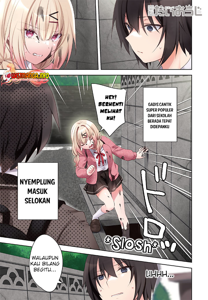 Manga The Gal Sitting Behind Me Likes Me -Maybe I’m Screwed Already- Chapter 1.1 gambar 2