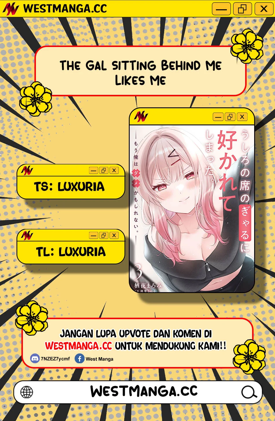 Manga The Gal Sitting Behind Me Likes Me -Maybe I’m Screwed Already- Chapter 27.5 gambar 2
