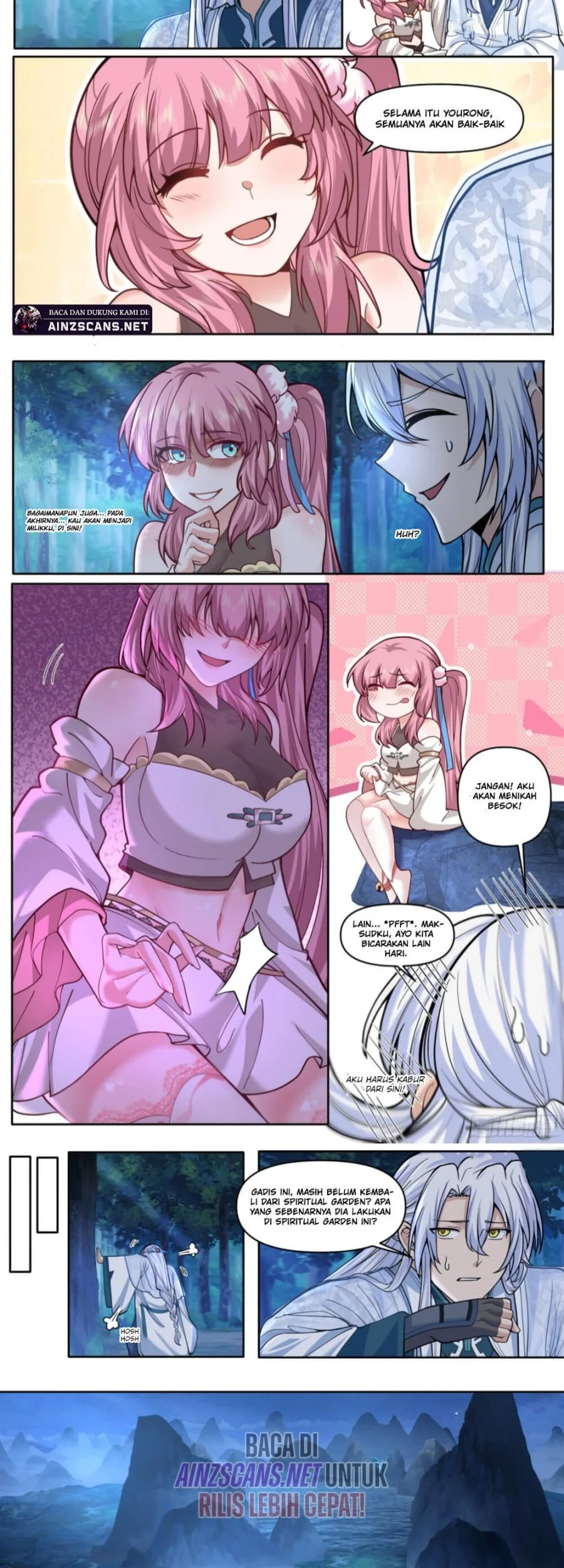 Manhua The Great Villain Senior Brother and All of His Yandere Junior Sisters Chapter 168 gambar 2