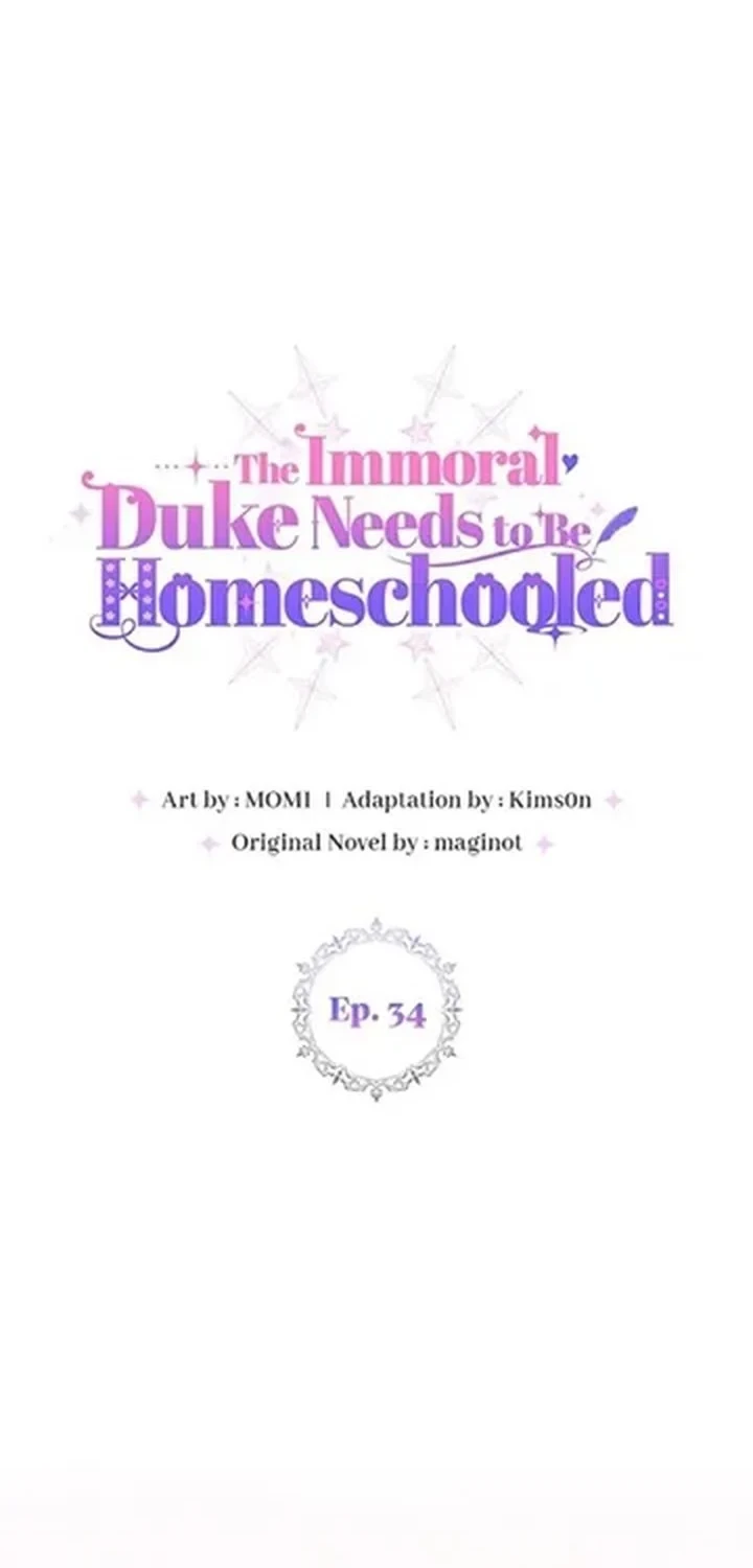 The Immoral Duke Needs to Be Homeschooled Chapter 34 - Halaman 4