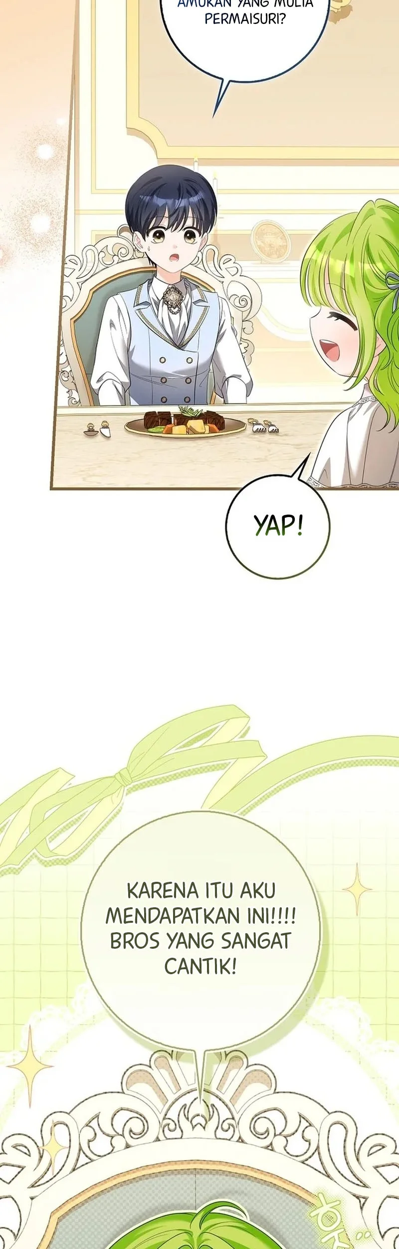 The Little Sprout Who Bloomed in the Villainous Duke's Family Chapter 23 Gambar 4