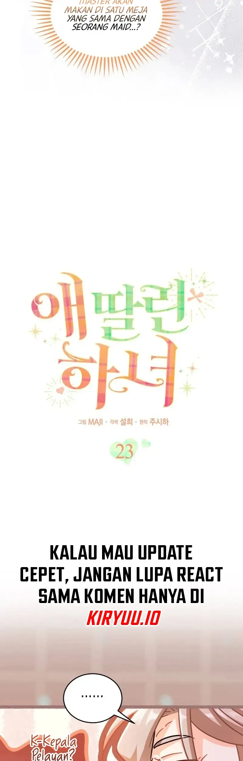 The Maid With a Child Chapter 23 Gambar 6